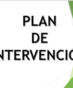 PLAN DE INTERVENCIÓN