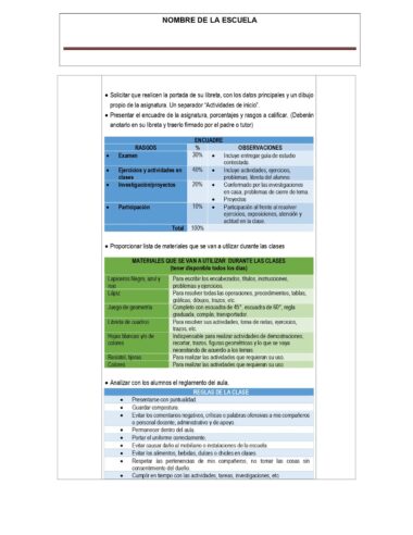 PLANEACION MATEMATICAS SECUNDARIA PRIMER GRADO SEPTIEMBRE - Image 3