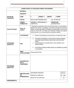 PLANEACION MATEMATICAS SECUNDARIA SEGUNDO GRADO SEPTIEMBRE 17 PLANEACION SEPTIEMBRE MATEMATICAS SEGUNDO GRADO pages to jpg 0008
