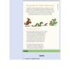 PLANEACIONES DE VIDA SALUDABLE SECUNDARIA TOMO 3 12 Hoja de ejercicios en español con animales ilustrados (águila, serpiente, ratón, saltamontes) y un cactus, en la que se explica una cadena alimentaria y los efectos de eliminar un eslabón. En la parte inferior hay una sección verde