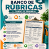 BANCO DE RÚBRICAS 1.º GRADO | Evalúa, Retroalimenta y Da Seguimiento con PDA | PDF + WORD + EXCEL