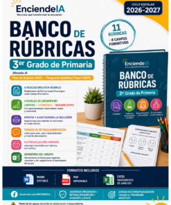 Banco de Rúbricas 3.º Grado | 11 Rúbricas + Excel Semáforo del Grupo | NEM