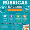 BANCO DE RÚBRICAS 5.º GRADO | 11 RÚBRICAS + SEMÁFORO DEL GRUPO + AUTOEVALUACIÓN