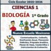 Programa Analítico Anual CIENCIAS I BIOLOGÍA, Secundaria 1º (Ciclo Escolar 2025 – 2026)