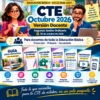 CTE Octubre 2026 – Segunda Sesión Ordinaria | Paquete de Apoyo para Docentes de Educación Básica