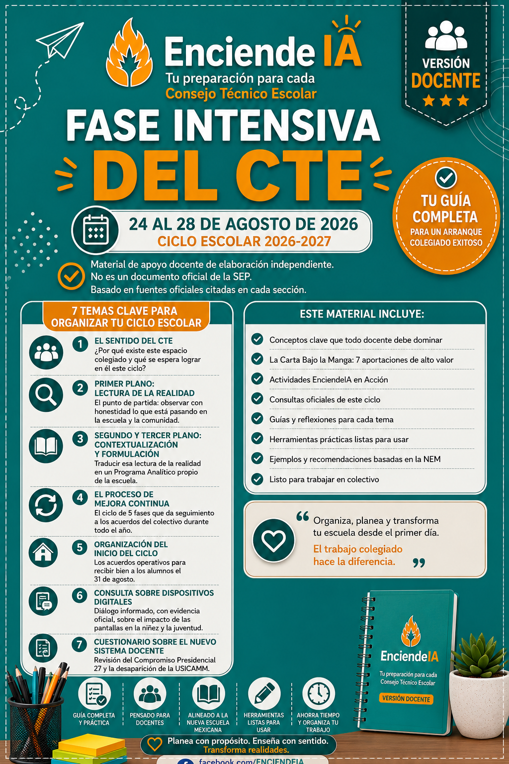 GUÍA CTE PARA DOCENTES | 7 TEMAS + CONSULTAS SOBRE DISPOSITIVOS DIGITALES Y NUEVO SISTEMA DOCENTE 1 GUÍA CTE PARA DOCENTES | 7 TEMAS + CONSULTAS SOBRE DISPOSITIVOS DIGITALES Y NUEVO SISTEMA DOCENTE