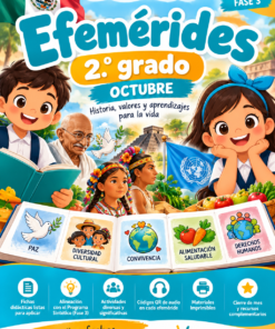 Efemérides de Octubre – Segundo Grado | NEM Fase 3