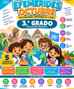 Efemérides de Octubre – Tercer Grado | NEM Fase 4