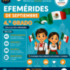 Efemérides de Septiembre 2026 — 4.º Grado de Primaria