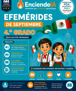Efemérides de Septiembre 2026 — 4.º Grado de Primaria