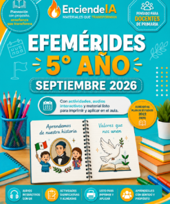Efemérides de Septiembre 2026 para 5.º Grado de Primaria | Actividades, Audios y Recursos