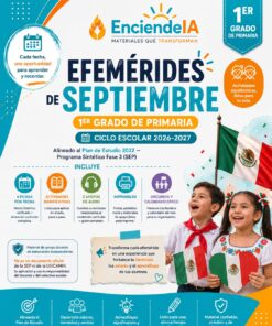 Efemérides de Septiembre 1.º de Primaria | Actividades, Audios, Imprimibles y Calendario Cívico 2026-2027