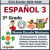 Programa Analítico Anual ESPAÑOL 3, Secundaria 3º (Ciclo Escolar 2025 – 2026)
