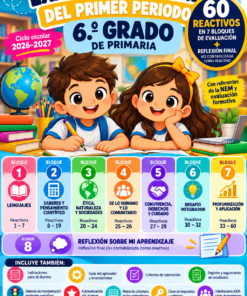 Examen de Cierre del Primer Periodo — 6° Grado