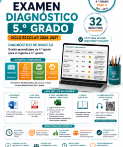 EVALUACIÓN DIAGNÓSTICA 5.º GRADO: DEL RESULTADO A LA INFORMACIÓN QUE NECESITAS PARA PLANEAR