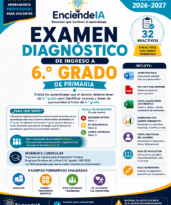 Evaluación Diagnóstica 6.º Grado | No Solo Evalúa: Identifica Qué Necesita Tu Grupo