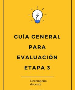 Guía para presentar la Evaluación del Desempeño