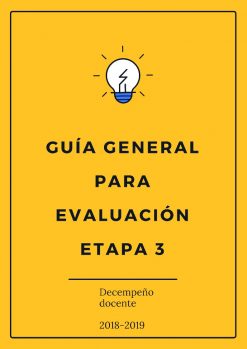 Guía para presentar la Evaluación del Desempeño