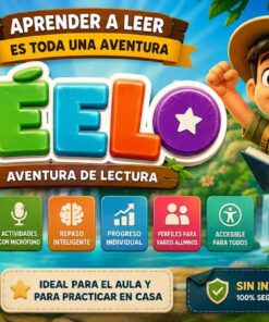 LÉELO | Juego Interactivo de Iniciación a la Lectura | Preescolar y Primaria | Vocales, Sílabas, Palabras y Comprensión
