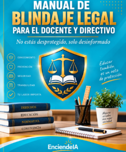 Manual de Blindaje Legal para el Docente y Directivo | Guía Práctica de Prevención, Documentación y Actuación Escolar