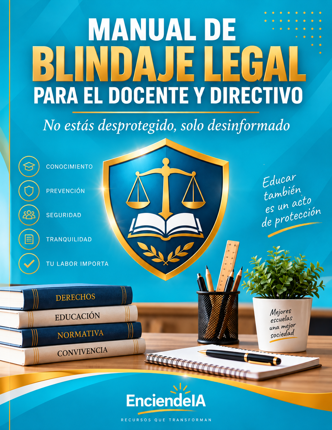 Manual de Blindaje Legal para el Docente y Directivo | Guía Práctica de Prevención, Documentación y Actuación Escolar 1 Manual de Blindaje Legal para el Docente y Directivo | Guía Práctica de Prevención, Documentación y Actuación Escolar