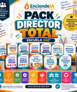 Pack Director Total Escuela 360° | Kit Integral de Herramientas para la Gestión Escolar 2026-2027