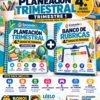 Cartel promocional del pack de planificación trimestral para 4.º de primaria, con dos libros, material adicional y el curso 2026-2027.