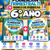 Cartel promocional del pack de planificación y rúbricas para sexto de primaria, acceso digital y regalos para el profesorado 2026-2027.