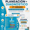 PACK PREMIUM 1.º GRADO | PLANEACIÓN TRIMESTRAL + EXAMEN DIAGNÓSTICO 2026-2027
