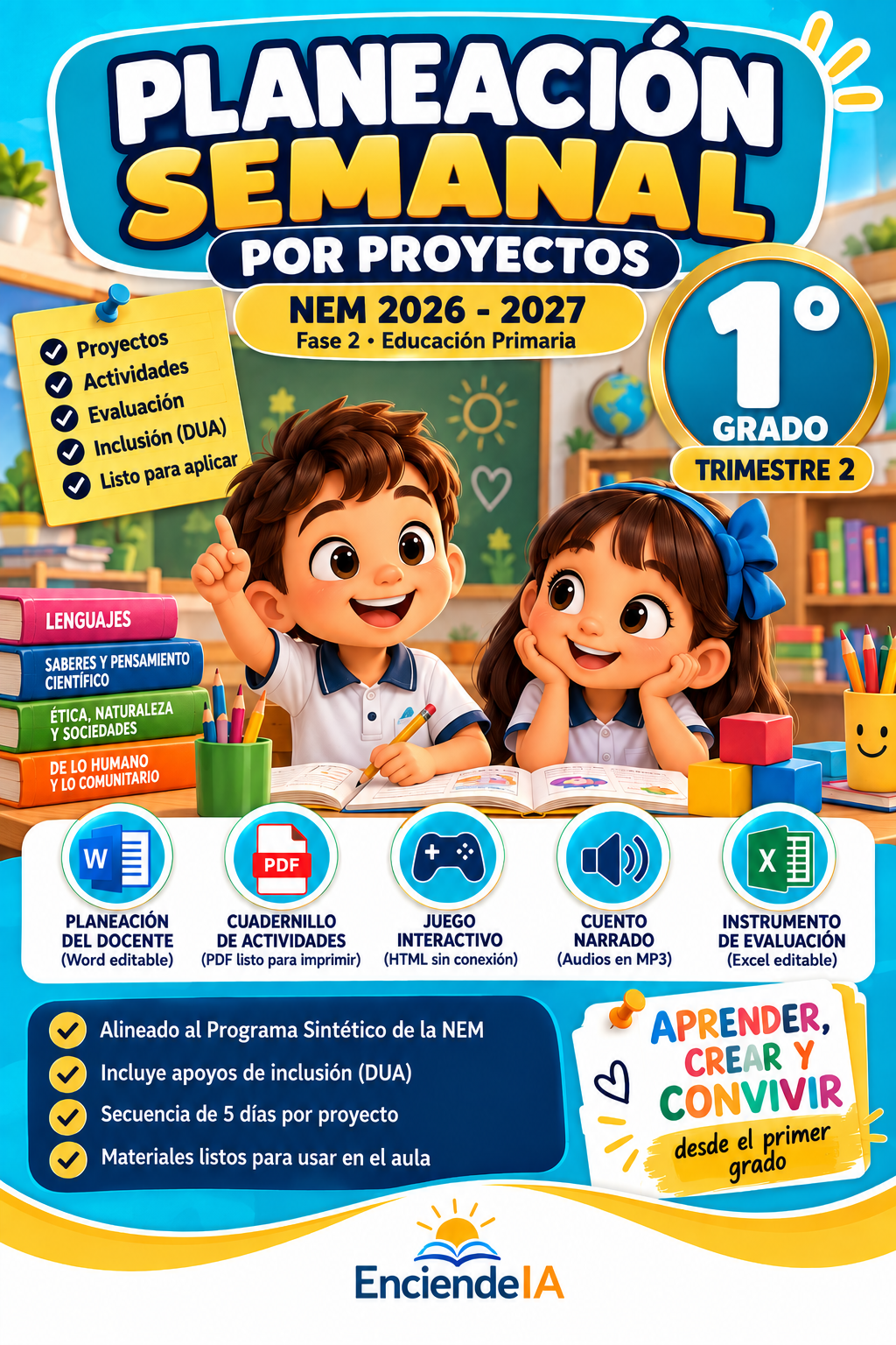 Planeación Semanal Nem 1.º de Primaria · Trimestre 2 · El Diario de Nuestra Semilla | STEAM 1 Planeación Semanal Nem 1.º de Primaria · Trimestre 2 · El Diario de Nuestra Semilla | STEAM