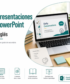 PowerPoints para Inglés 1° Secundaria NEM 2026-2027 | Presentaciones por Proyectos