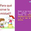 Para que sirve la amistad