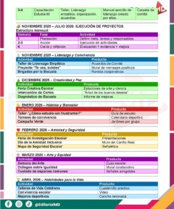 Plan de Actividades de la Sociedad de Alumnos Pagina 3