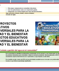 Una diapositiva digital en español presenta 