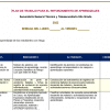 Plan de reforzamiento 2 grado secundaria