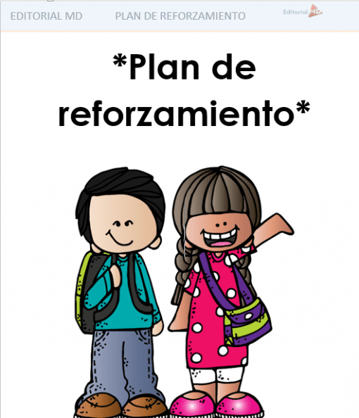 Plan de reforzamiento Preescolar