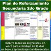 Plan de reforzamiento para Secundaria Generales, Técnicas y Telesecundaria, (2do Grado)