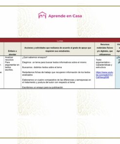 Plan de reforzamiento para Secundaria Generales, Técnicas y Telesecundaria, (3er Grado) 02