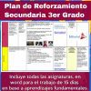 Plan de reforzamiento 3 grado de secundaria