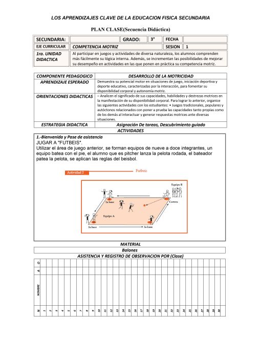 Planeacion Anual Educación Física 3 Secundaria 01