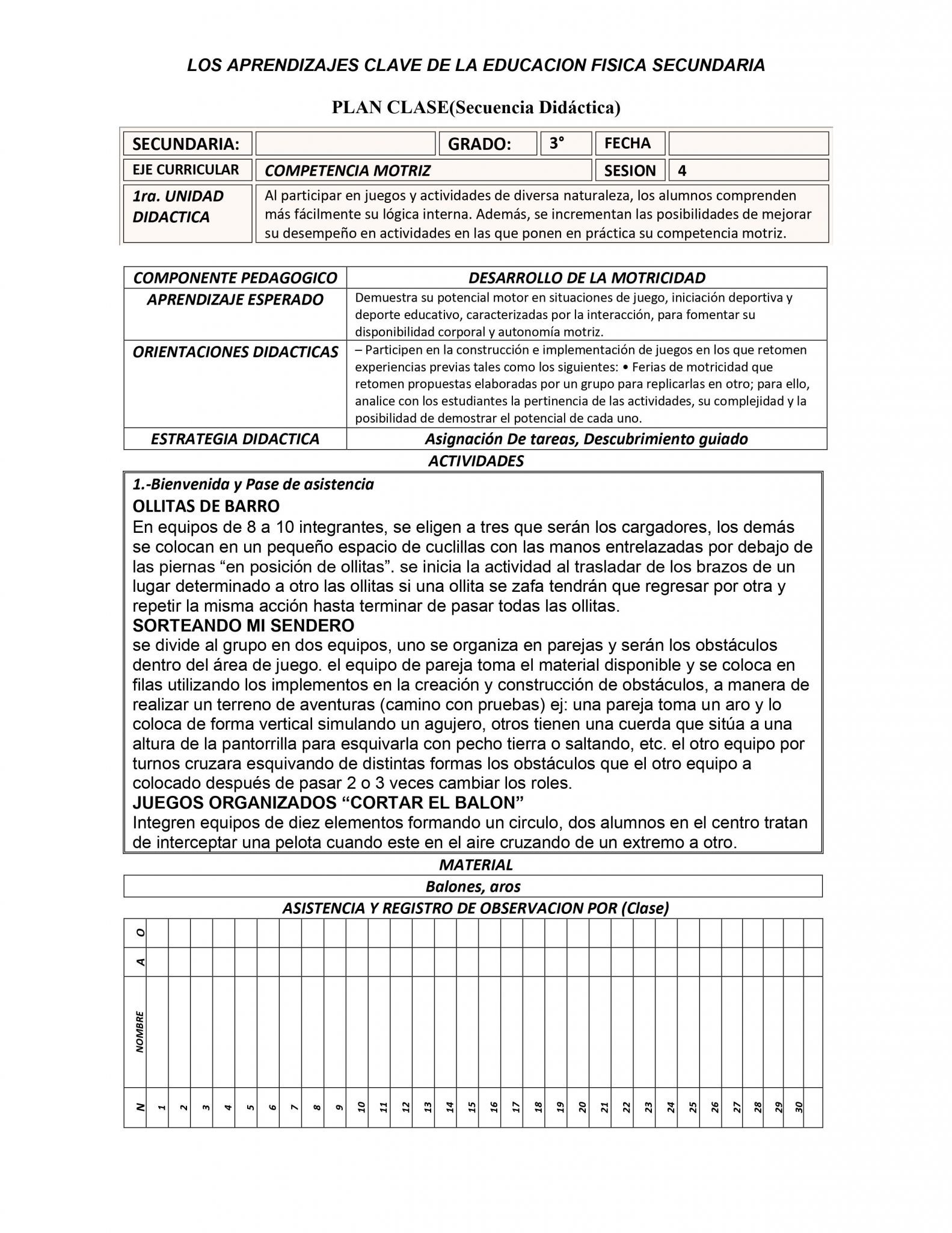 Planeacion Anual Educación Física 3 Secundaria 04