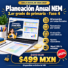 Planeación Anual NEM 3.er Grado de Primaria 2026-2027 | 48 Proyectos por Campo Formativo | Word Editable
