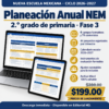 Planeación Anual NEM 2026–2027 · 2.º de Primaria (Fase 3) · Word editable