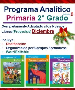 planeaciones de segundo grado diciembre