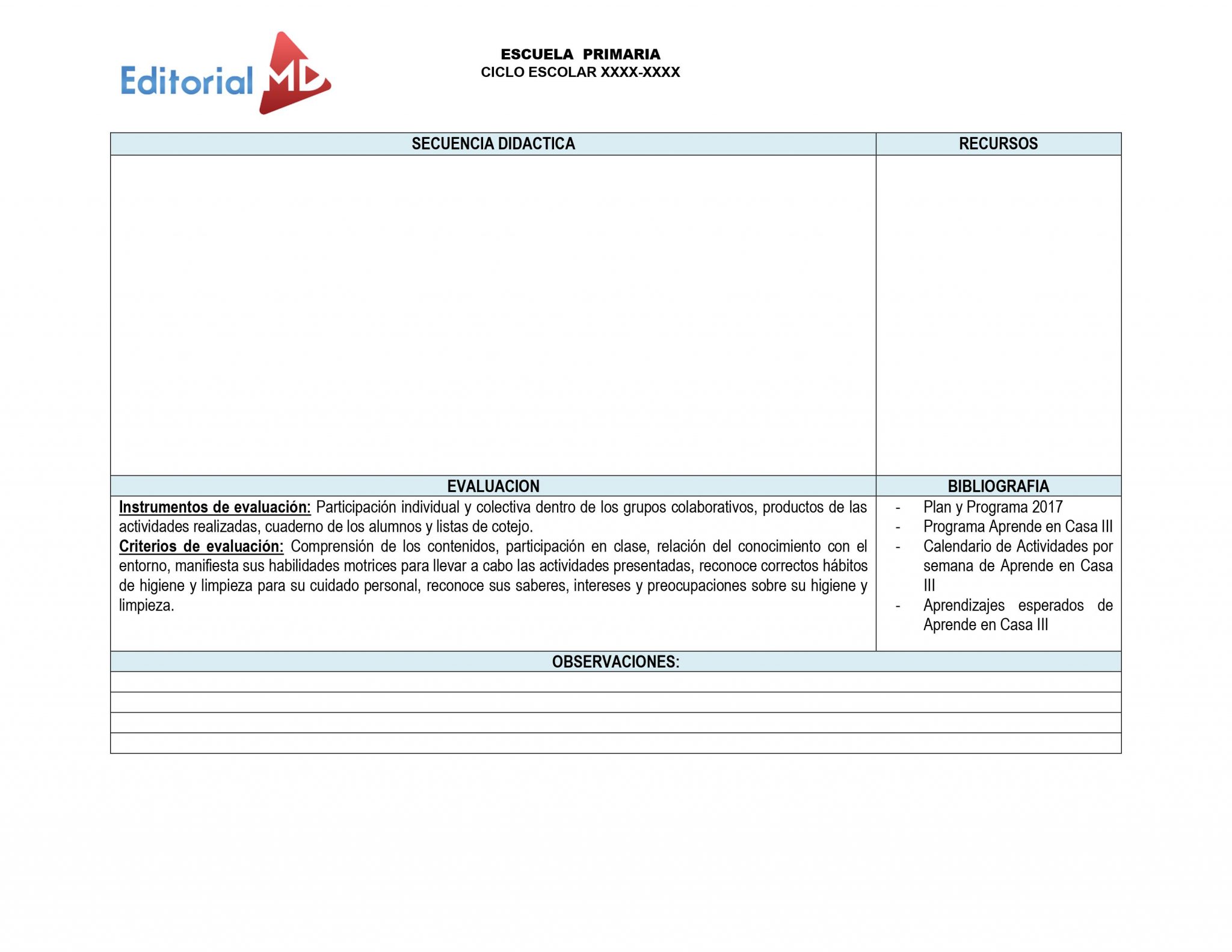 Planeación de Reforzamiento 1 (2)