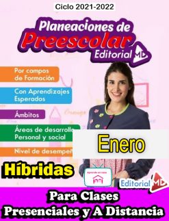 Planeación de preescolar híbrida (Enero)