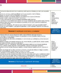 Planeación Medimos el Tiempo para Preescolar 13 Planeación Medimos el Tiempo para Preescolar: tabla educativa con objetivos, actividades, recursos (hojas y colores) y secciones por colores para fecha, sesión, evidencias y apoyo. Ideal para planear clases sobre la medición del tiempo.