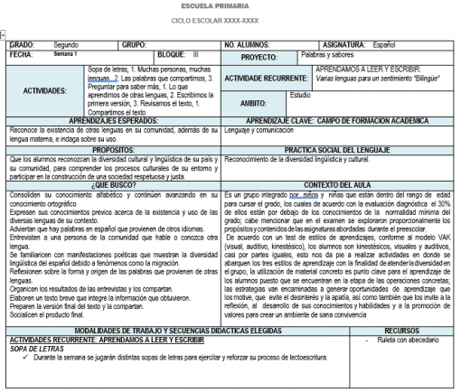 Planeaciones 2do grado 3er trimestre 01