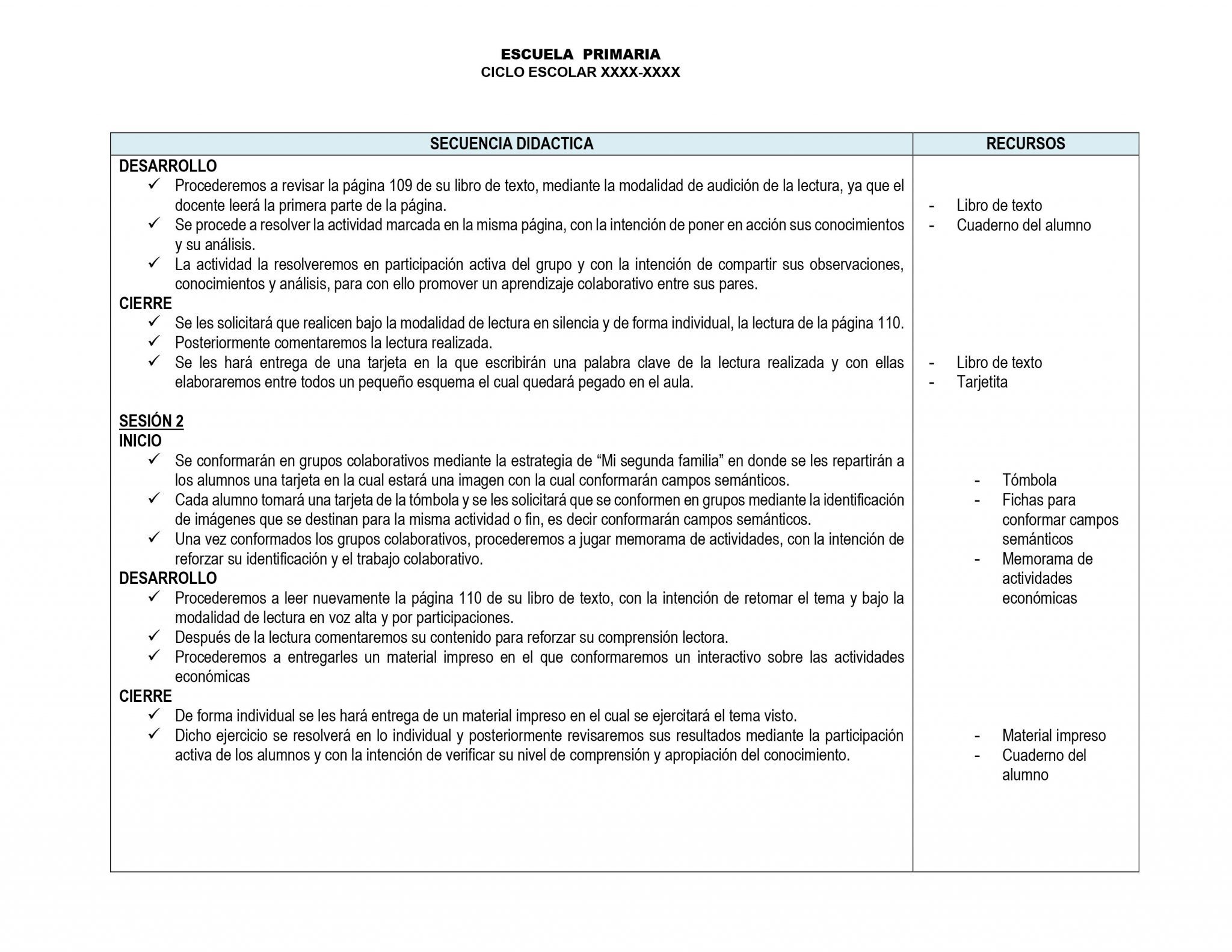 Planeaciones de 5° Grado de Primaria ANUA 02