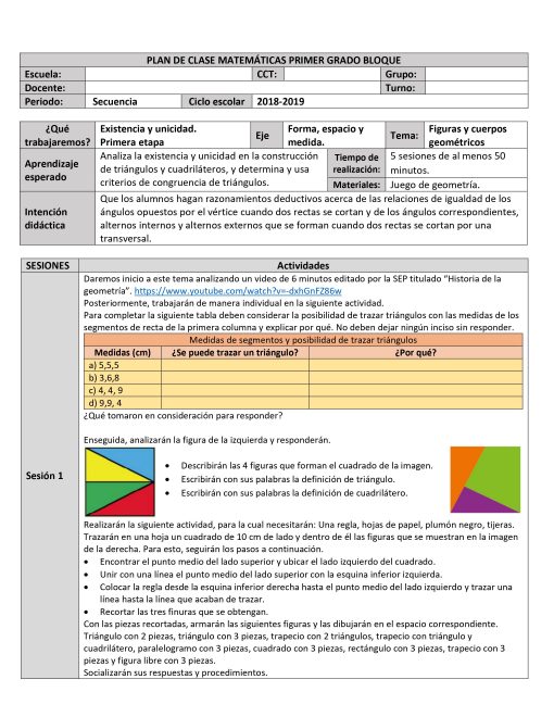 Planeaciones de Matemáticas 1 01